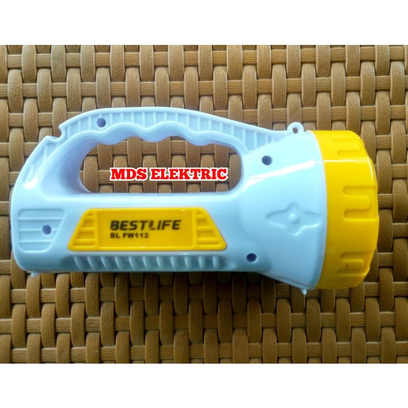 Senter LED Cas Emergency 1 Watt Bestlife FW-112 / Senter Cas Tangan Led