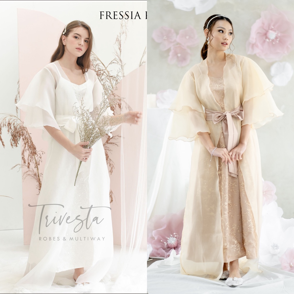 Freesia Robe - Blooming Collection -KIMONO ROBE PENGANTIN