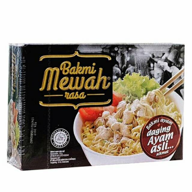 

Bakmi Mewah Bakmi Instant Daging Ayam 110G