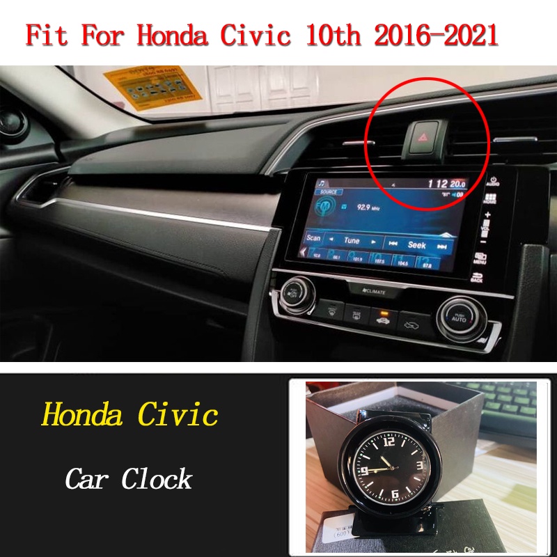 Jam Mobil Untuk Honda Civic 10th 2016-2021 / Civic FC FD