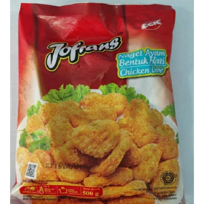 

JOFRAN CHICKEN NAGET 225 gr