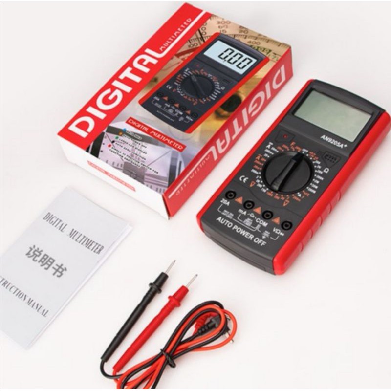 Multitester / Multimeter / Avometer DIGITAL Landeks DT-9205A DT9205A