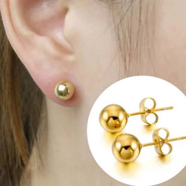 giwang emas 24k kadar 800% 5gram