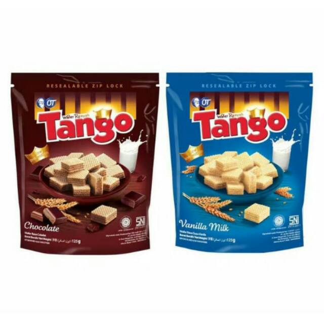 

Tango Pouch 125g Coklat Vanila