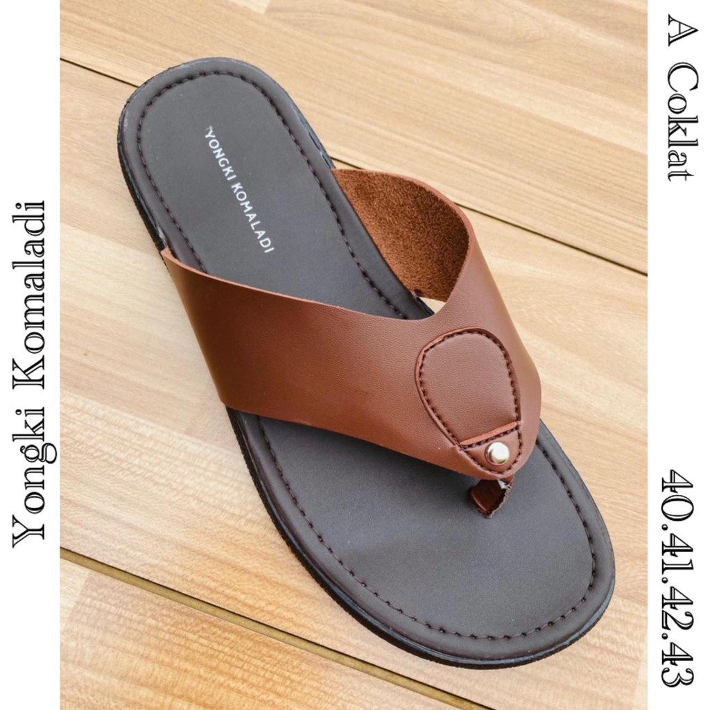 SANDAL JAPIT A COKLAT