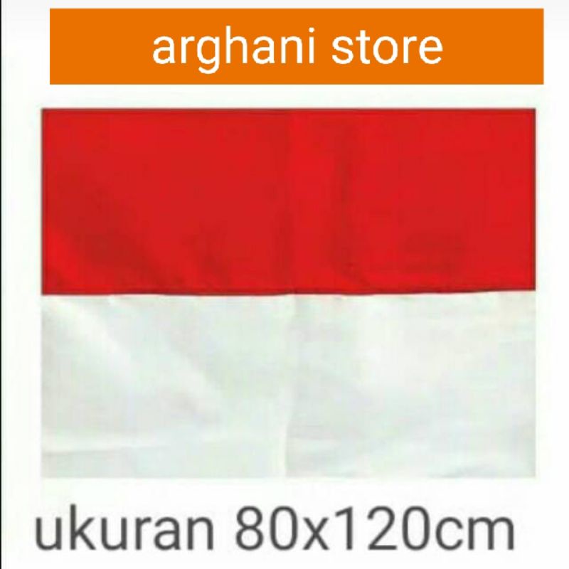 Bendera Merah Putih Satuan uk 80 x 120 cm