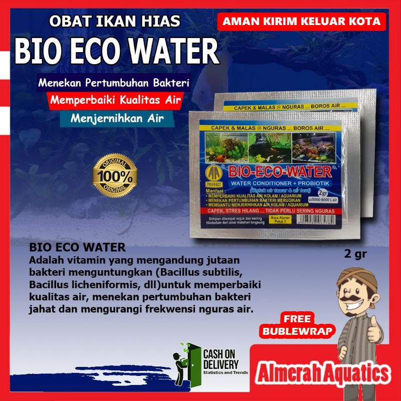 Obat penjernih air aquarium bubuk ORIGINAL air tawar air laut
