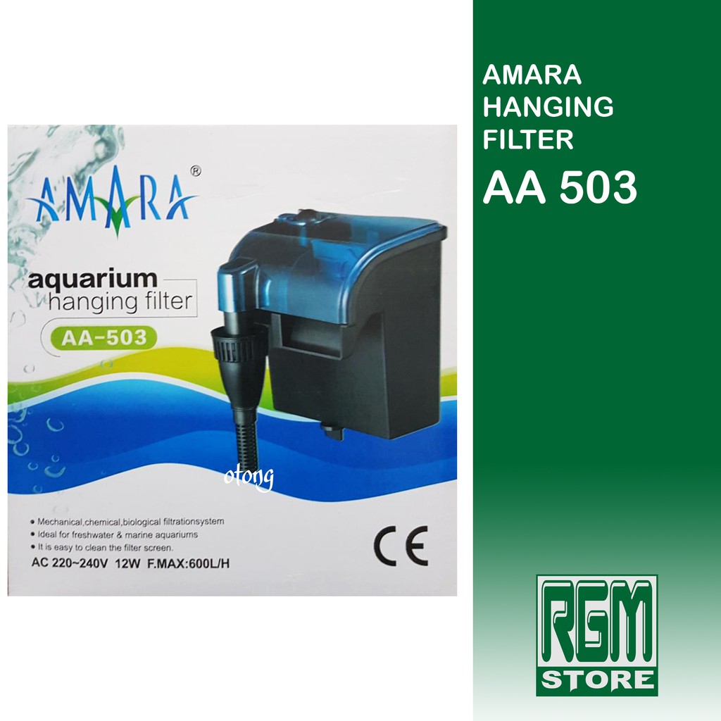 amara hanging filter gantung aa503 aa 503 aquarium aquascape murah