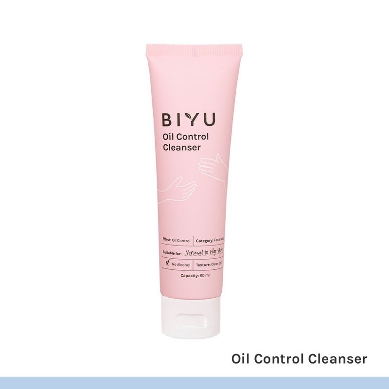 BIYU FACE WASH Oil Control Cleanser / Pure Gentle Cleanser