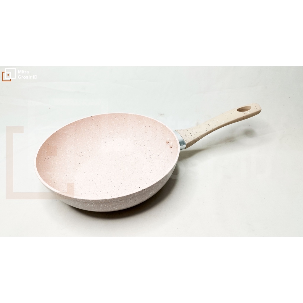 Super Pan WOK BOLDE 24 CM Wajan Granite Coating