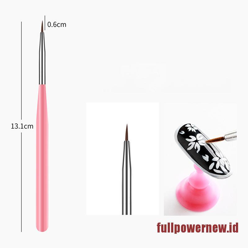 【COD】Nail Brush For Manicure Gel Brush For Nail Art 15Pcs/Set Nail Brush Gel Brush