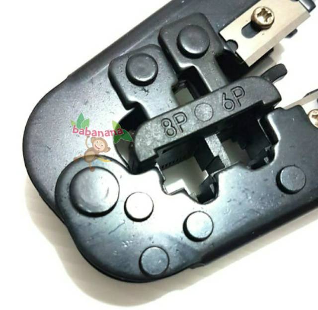 Tang Crimping cutter striper cable kabel rj45 rj12 rj11 blue