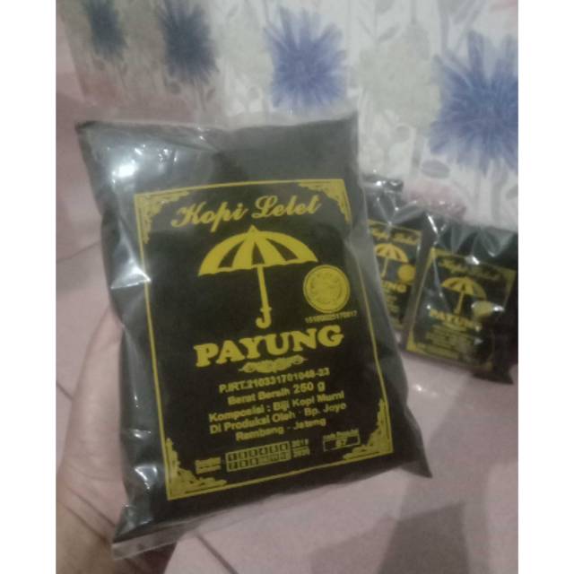 

Kopi lelet lasem cap payung 250gr varian hitam