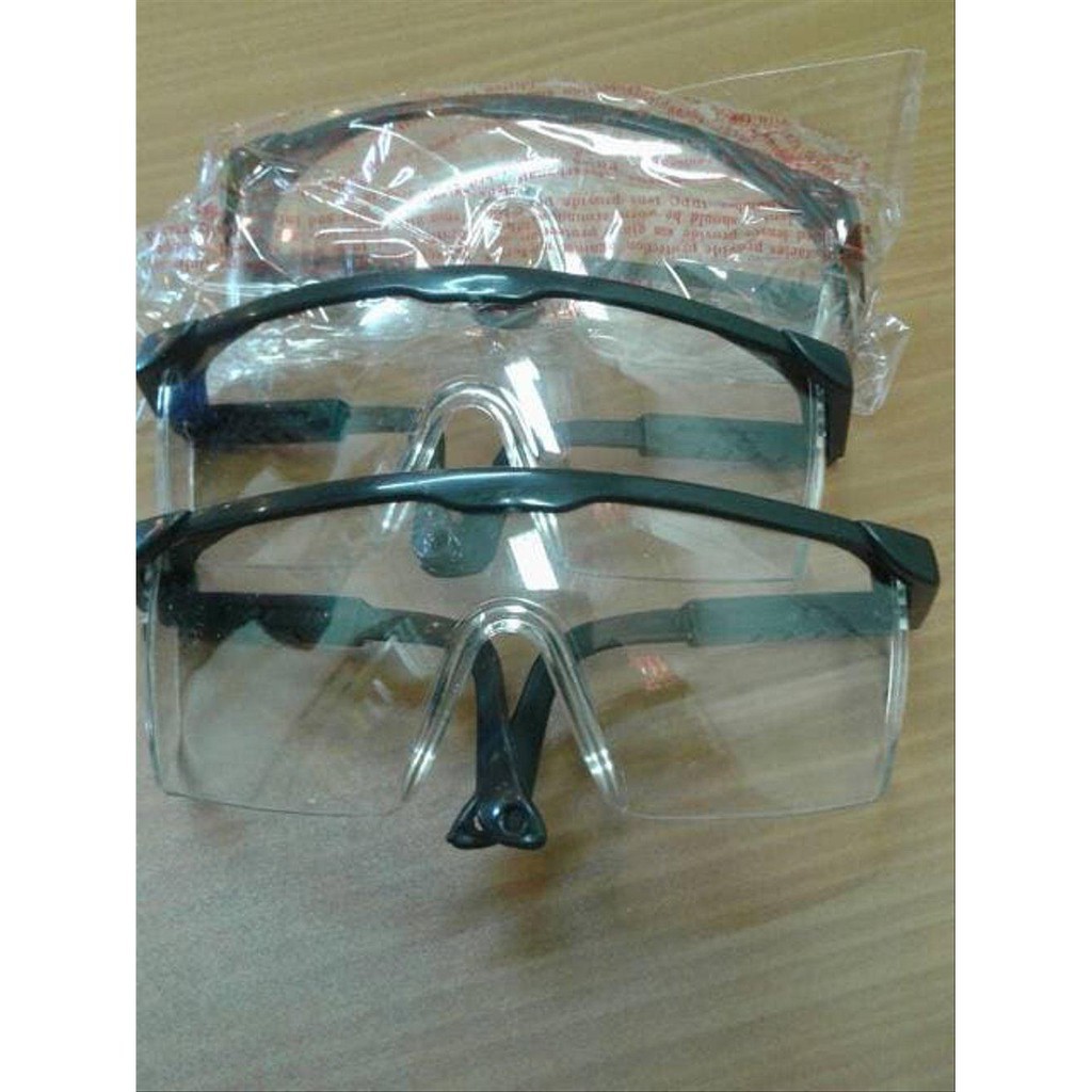 Kacamata Las / Kaca Mata Las Bening / Hitam