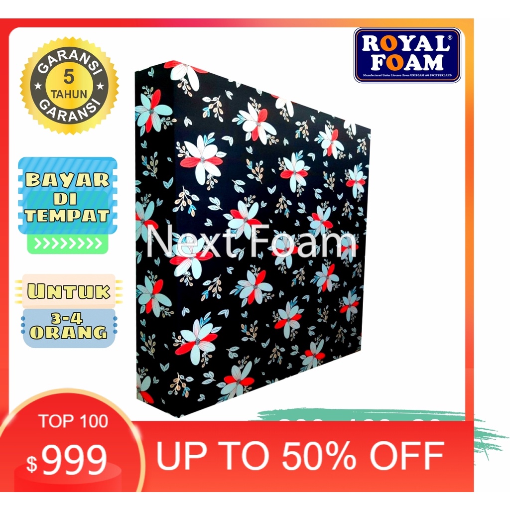 [200 x 160 x 20] Kasur Busa Royal Ukuran Queen Size No 2 Tebal 20 cm / Kasur Busa Royal Murah