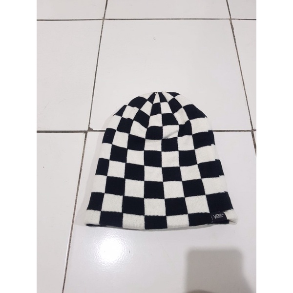 SOLD Preloved VVGC Beanie Vans original / Kupluk Vans Original