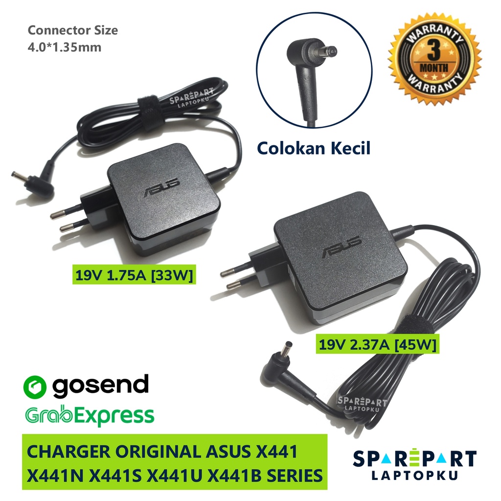 [PROMO] Charger Laptop Asus Original X441 X441S X441SA X441U X441M X441N X441B Series