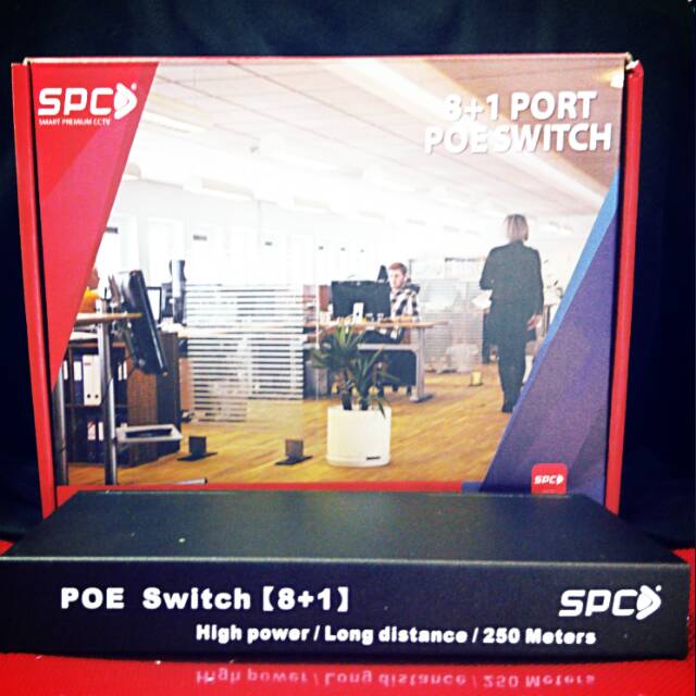 SPC Switch POE 8 + 1 Port