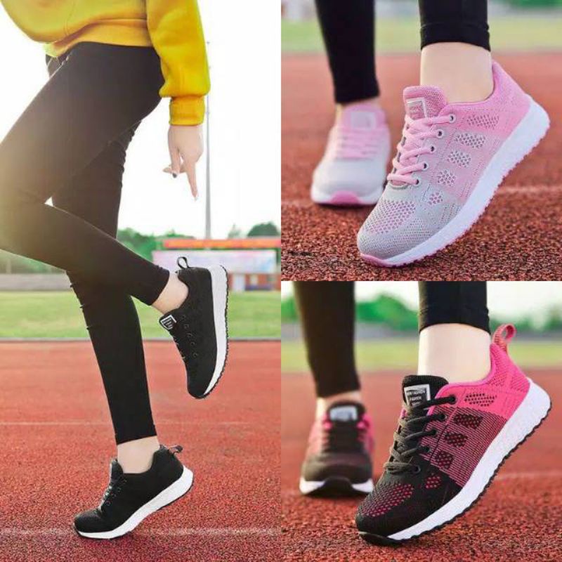 sneaker wanita sepatu olahraga wanita fashion no 37