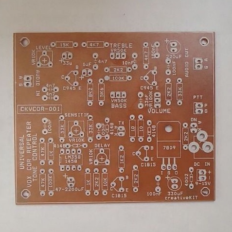 COR VOX REPEATER PCB