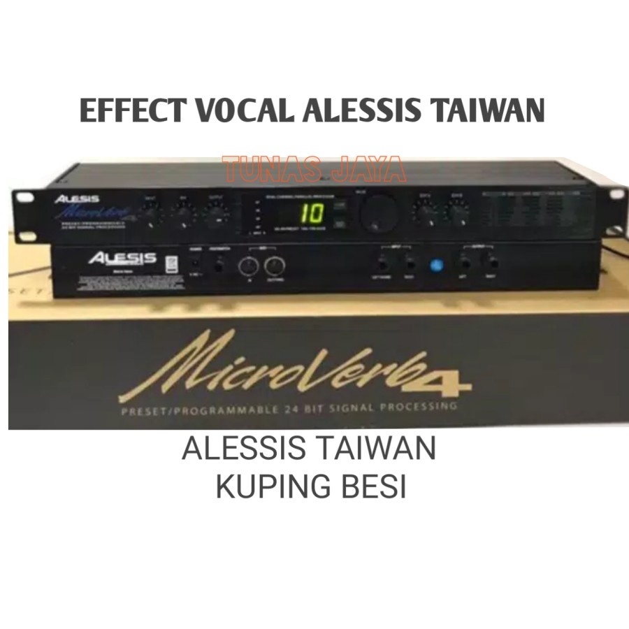 EFFECT VOCAL ALESSIS MICROVERB4 EFFECT VOCAL ALESSIS TAIWAN MICROVERB4