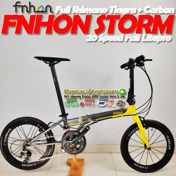 READY STOK  FNHON STORM Custom Bike Shimano Tiagra 20 Speed
