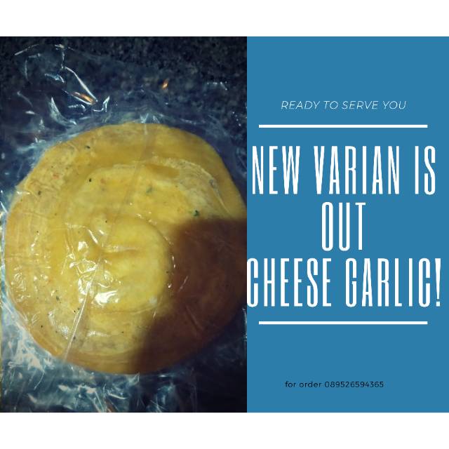 

Roti canai cheese garlic