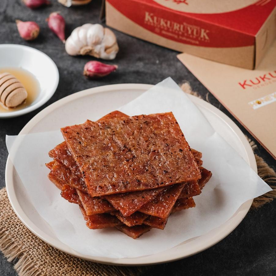 

T6T♛ [PREMIUM] Rasa original (manis)- Dendeng Ayam Kukuruyuk Paling Disukai