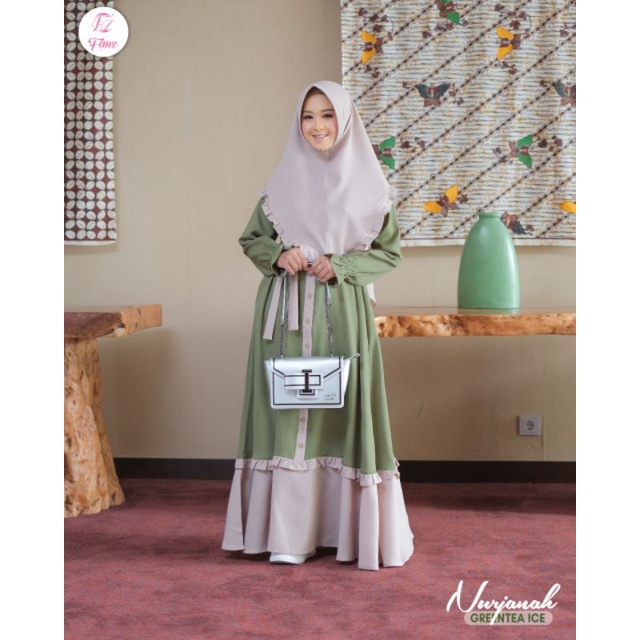 Nurjanah Dress Set by Fauz Hijab