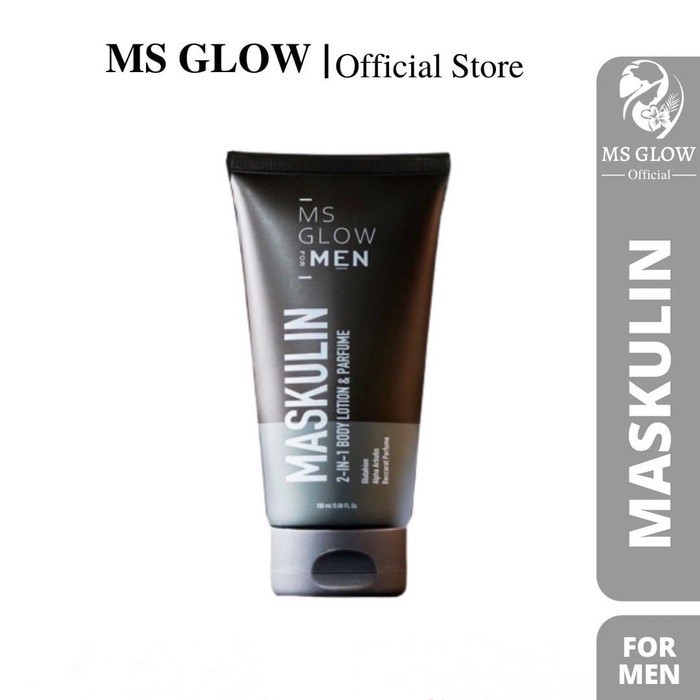 Maskulin MS Glow For Men - Maskulin Men - Maskulin Hand Body Lotion 2 in 1
