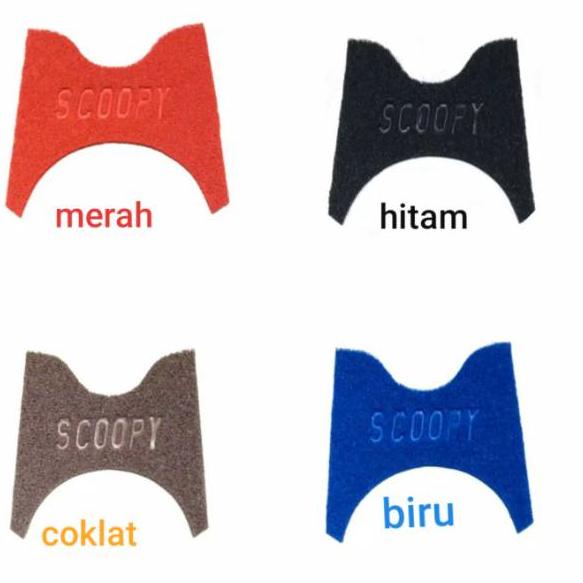 Kekinian - KESET SEPEDA /KARPET SEPEDA MOTOR SCOOPY
