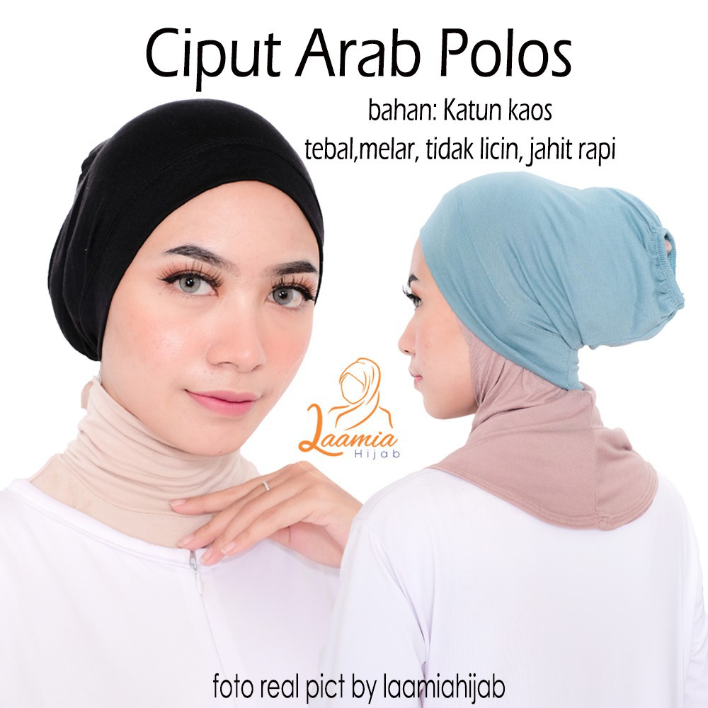 Ciput Arab Polos - Ciput Basic - Inner Hijab Arabian