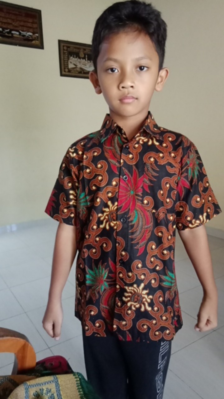 Baju Batik Anak Usia 3 Sd 10 Th