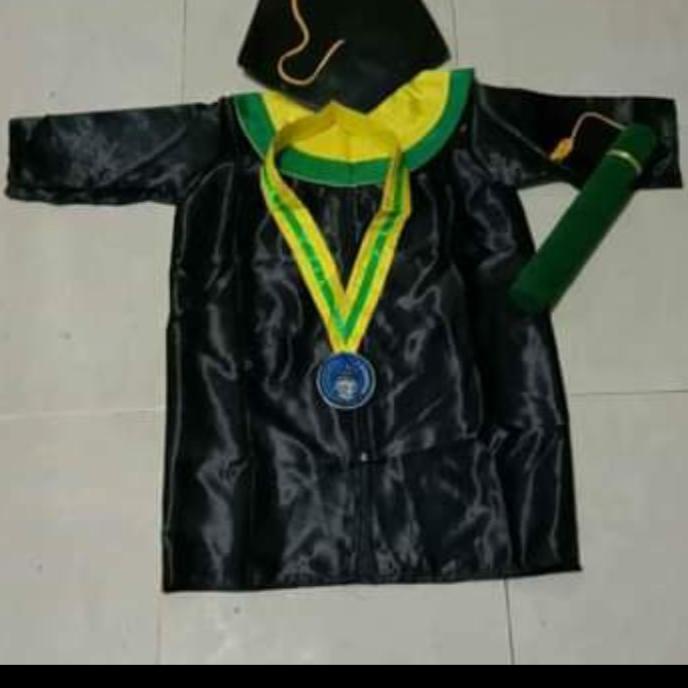 Baju Toga Anak Paud-TK Komplit
