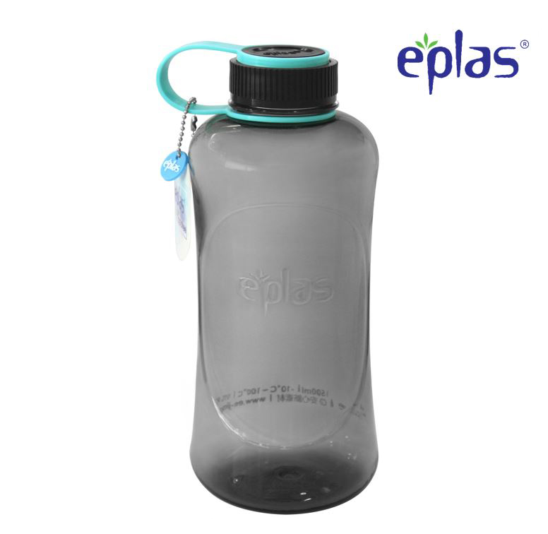 EPLAS Big Water Bottle With Handle (1500ml), Water Bottle, Botol Air, BPA Free, Tritan