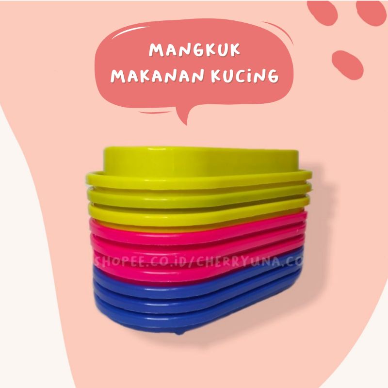 [PET BOWL] Mangkuk Makan Kucing / Anjing Anti Semut