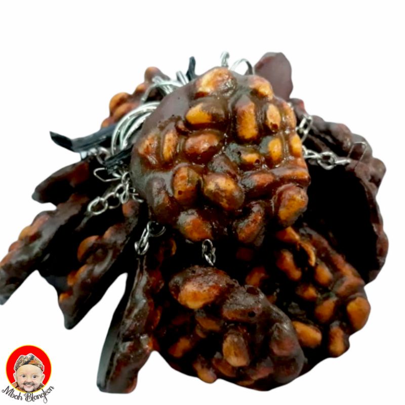 PROMO!!! Gantungan Kunci Snack Unik | Mirip Asli | Souvenir | Tempe | Tahu | Ceker | Permen | Oreo | Gula Kacang | Pastel | Paha Ayam-Gula kacang