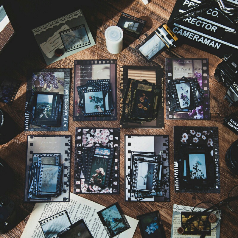 

[BC040] 10 PCS STICKER FILM AESTHETIC | BULLET JOURNAL KIT