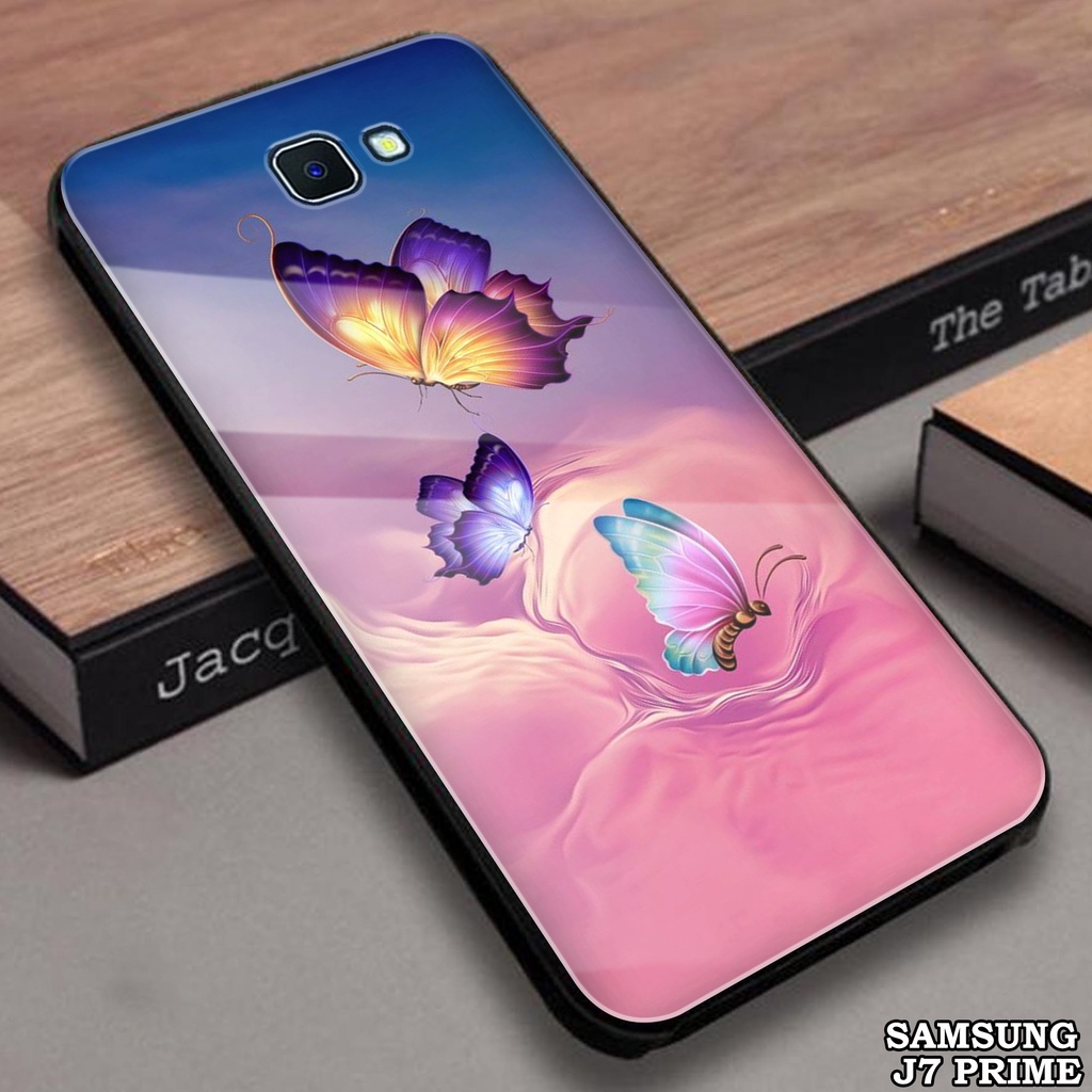 CASE SAMSUNG J7 PRIME - Casing SAMSUNG J7 PRIME Terbaru AERO STORE [ BUTTERFLY ] Silikon SAMSUNG J7 