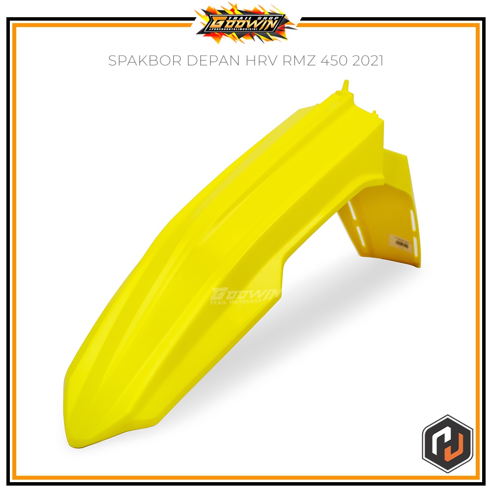 Sparkboard Slebor Spakbor Depan Papan Nomor RMZ 450 Front Fender HRV Motocross Original SUZUKI RMZ 250 450 2021 Universal KLX CRF 150L WR 155
