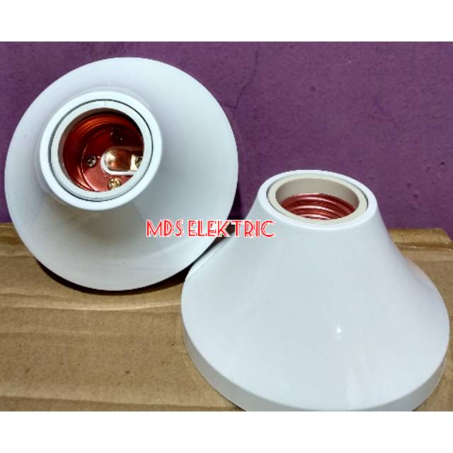 Fitting Plafon Bulat Fitting Lampu T-258 , T-1188 TOFUDA / Rumah Lampu