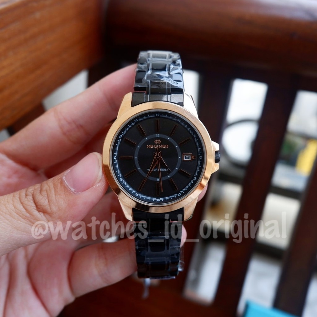 Jam Tangan Couple Hegner Original