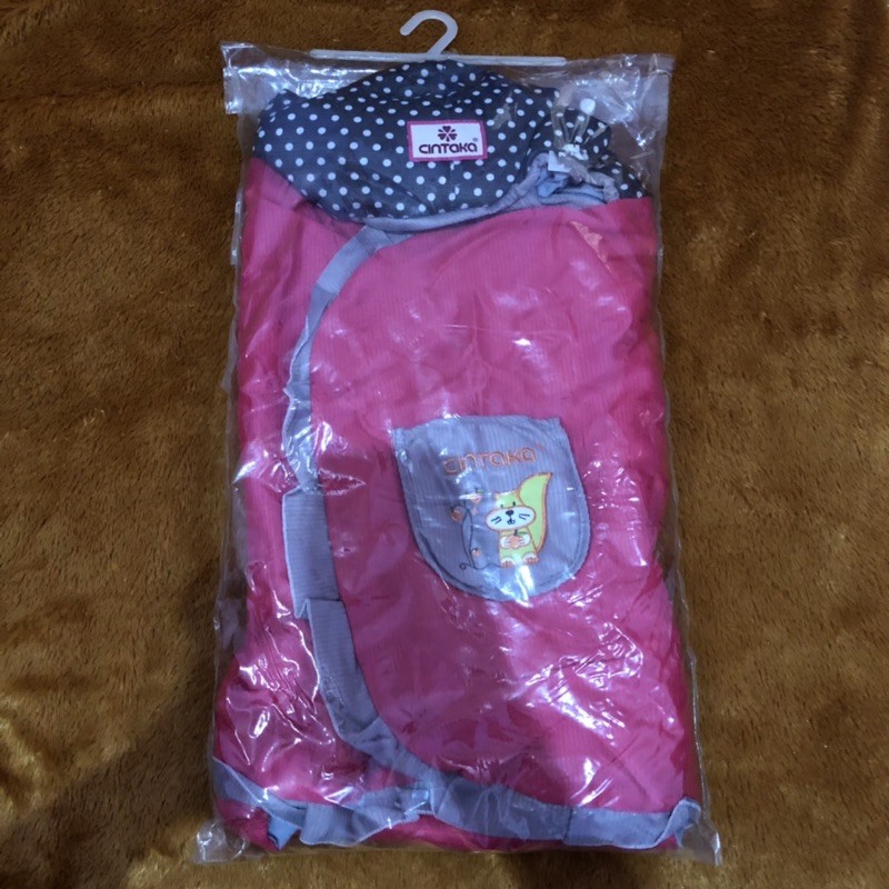 Baby Blanket Polkadot Premium / Selimut Bedong Topi Bayi New By Cintaka