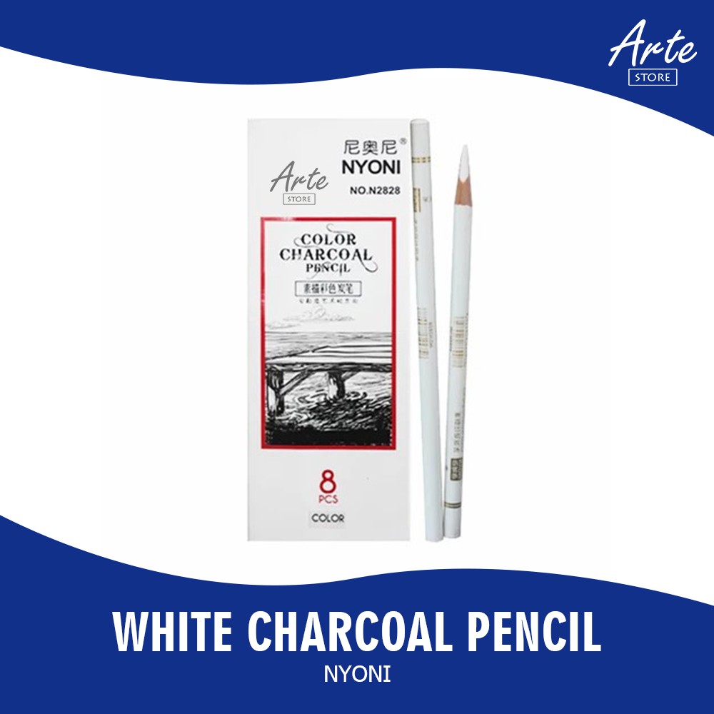 

Pensil Arang Putih - NYONI White Charcoal Pencil