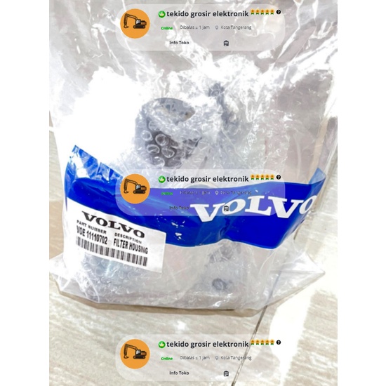 Voe11110702 Head Filter Volvo Ec210B EC210 B Ec210D Ec200D