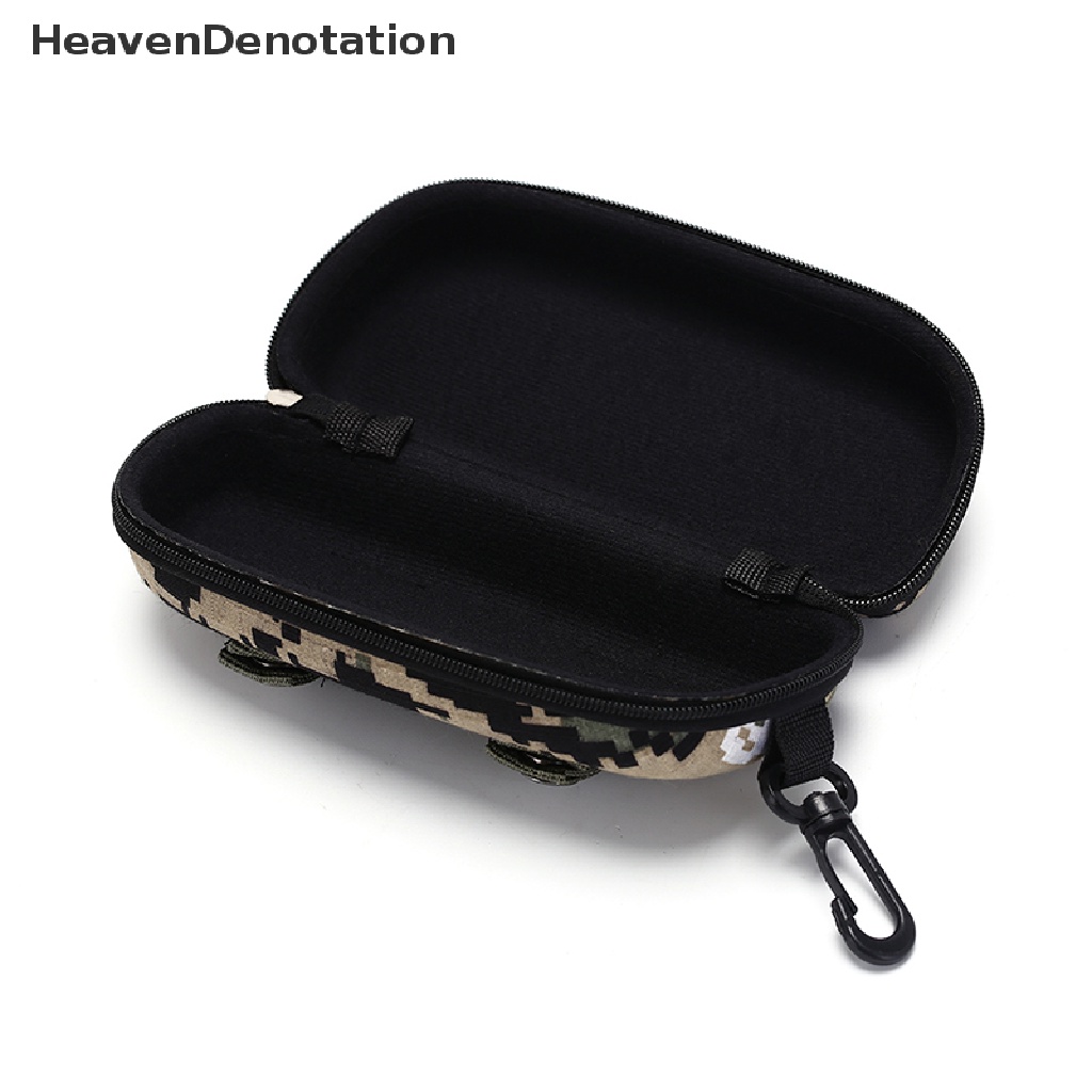 [HeavenDenotation] tactical zipper sunglasses box case shell hard eye glasses protective pouch