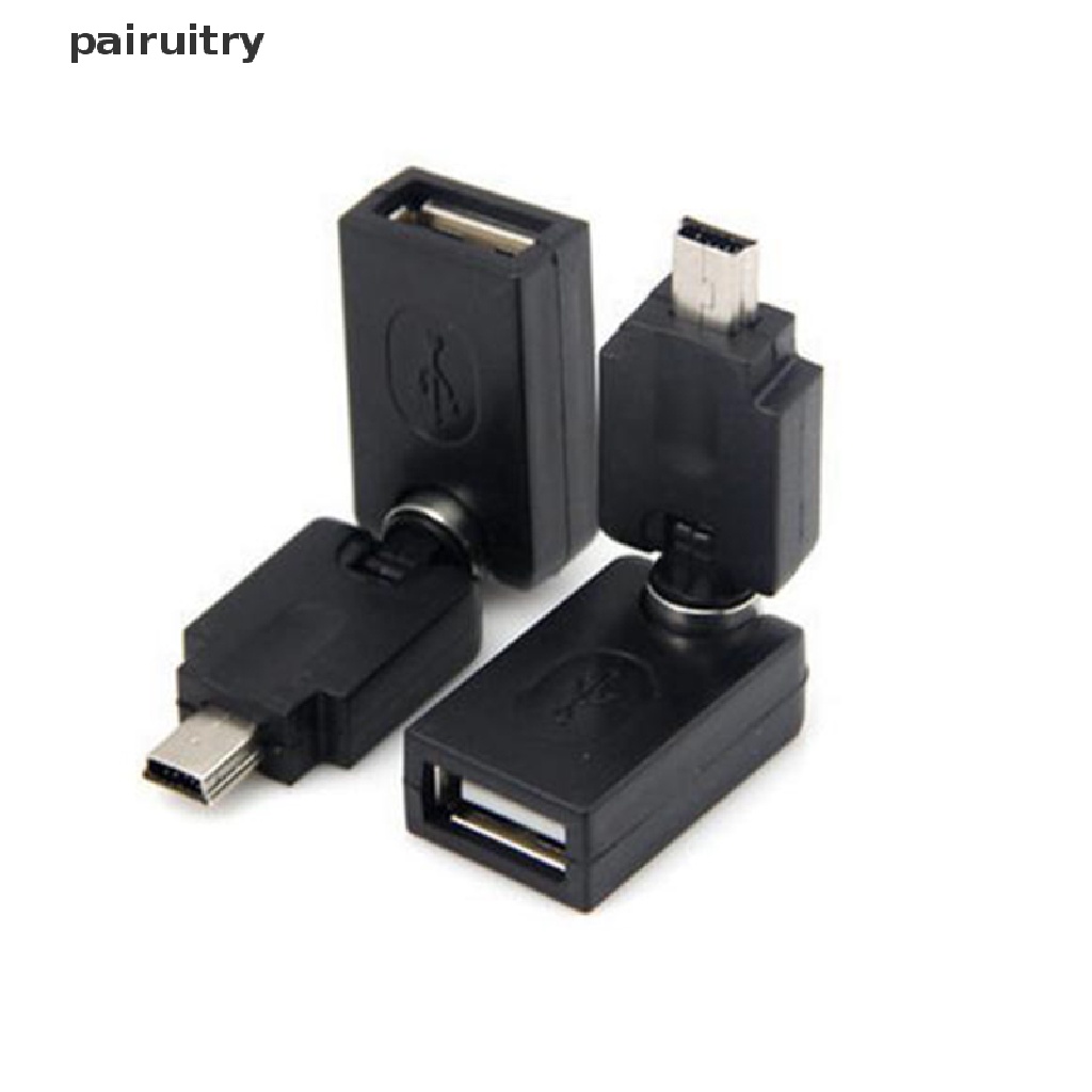 Prt Adapter Konektor Interface USB OTG Warna Hitam Untuk MP3 Player Mobil PRT