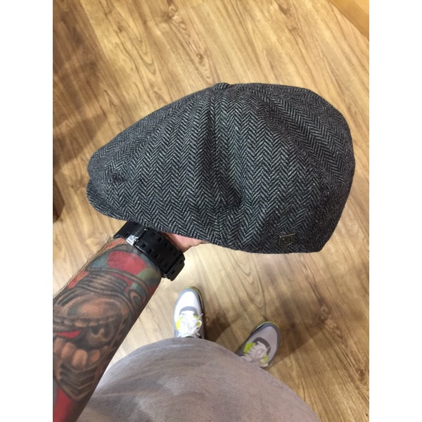 BRIXTON Snap cap Brood Hooligan Barrel Flat cap Kangol