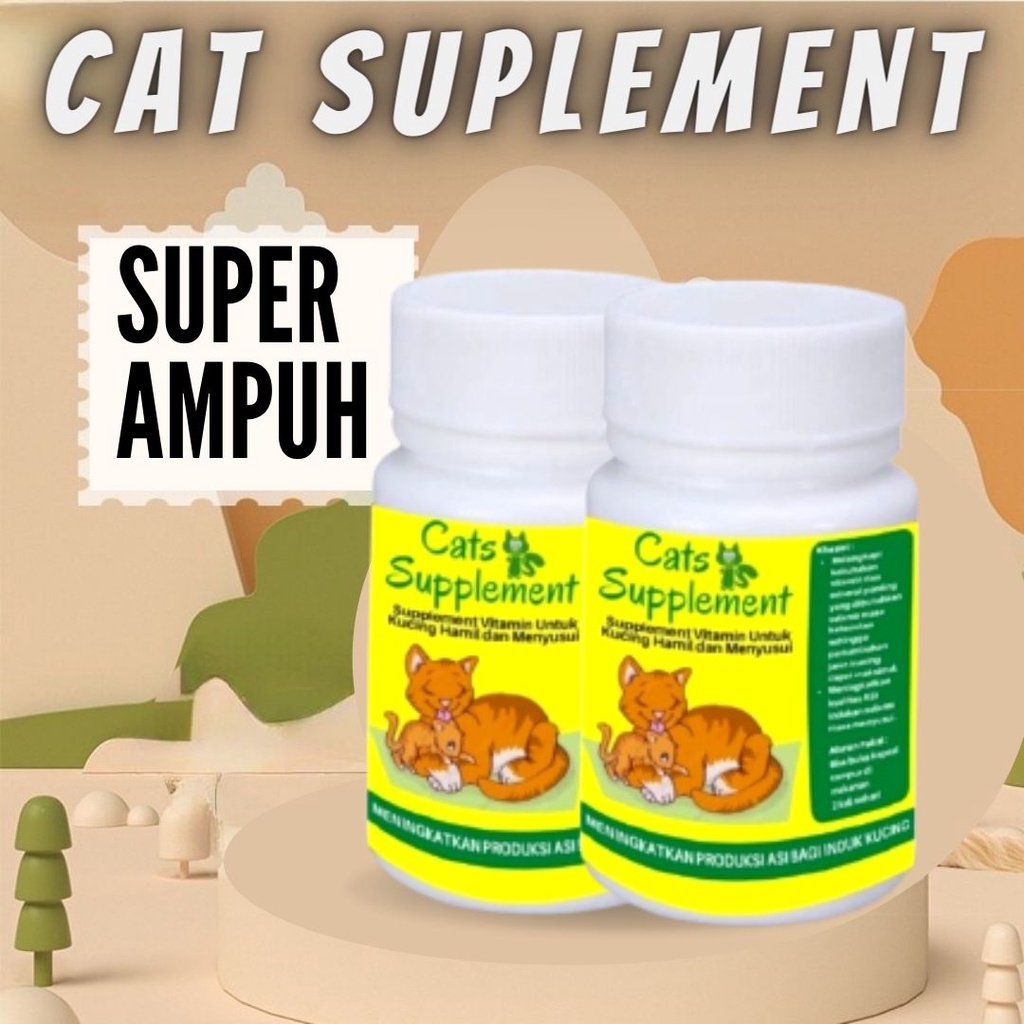 Vitamin Induk Kucing Hamil Dan Menyusui FOR ASI FEZONE