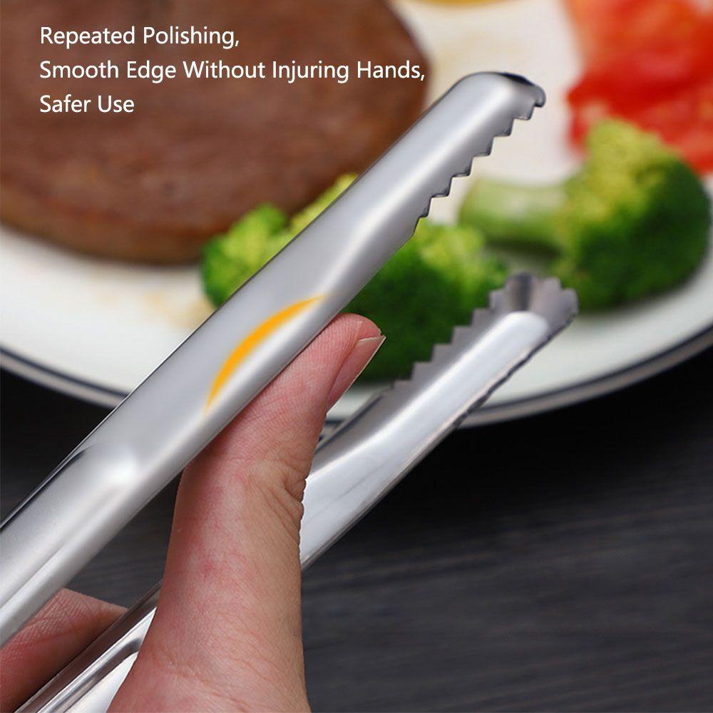 Solighter Klip BBQ Bentuk Mulut Buaya Bisa Mengunci Spaghetti Clip Anti Lengket Premium